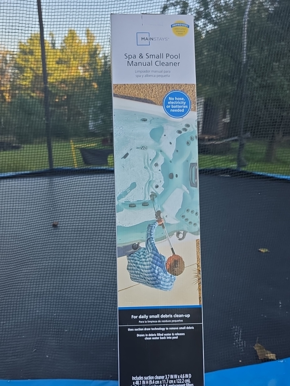 Spa And Small Pool Manual Cleaner